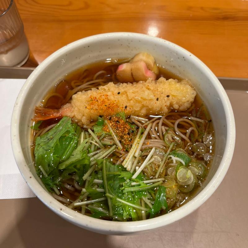 えび天そば(那須高原SA)