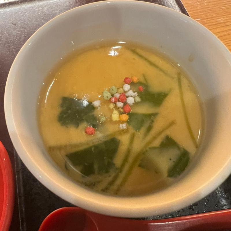 茶碗蒸し(日楽哩お造り御膳)(みき日楽哩)