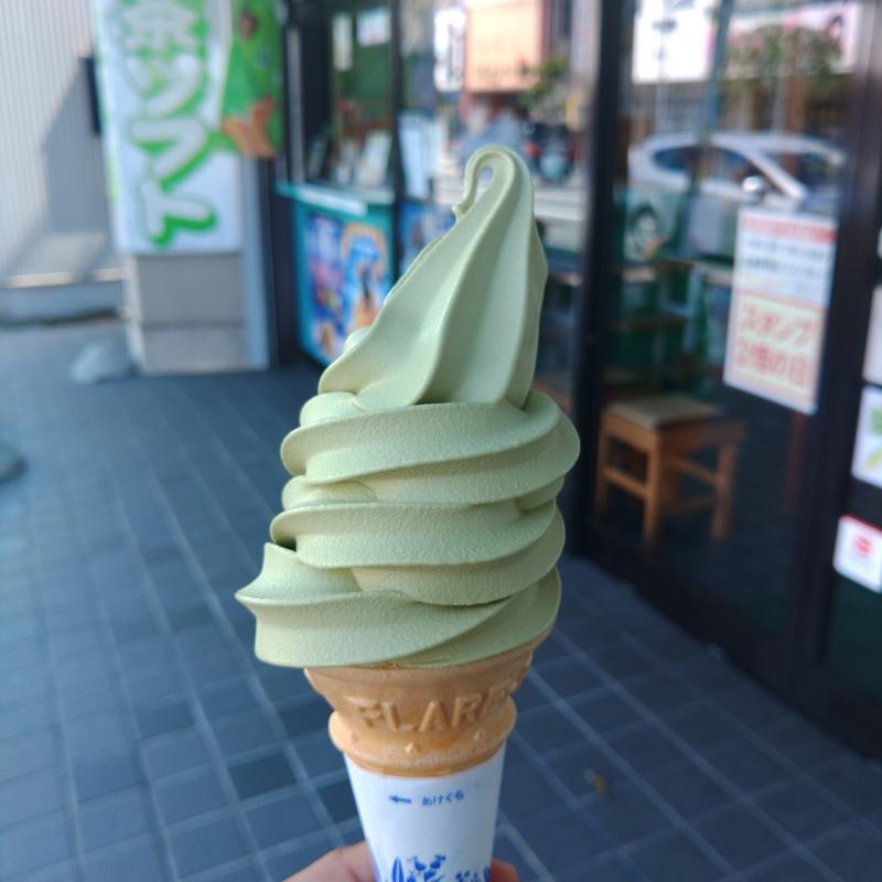 抹茶ソフトクリーム(静岡屋 )