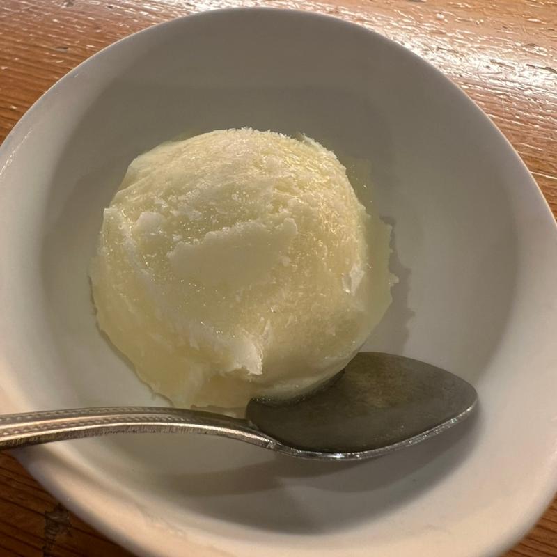 柚子シャーベット(日楽哩お造り御膳)(みき日楽哩)