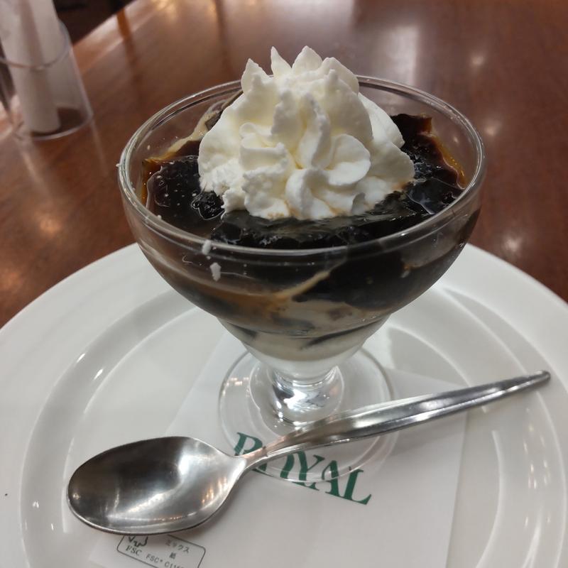 コーヒーゼリー(ロイヤルホスト高輪店)