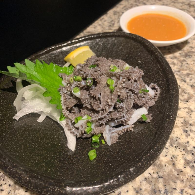 センマイ刺し(新羅館 名東本店 （シンラカン）)