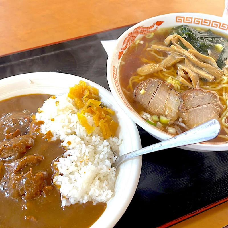 ラーメン カツカレー(来々軒)