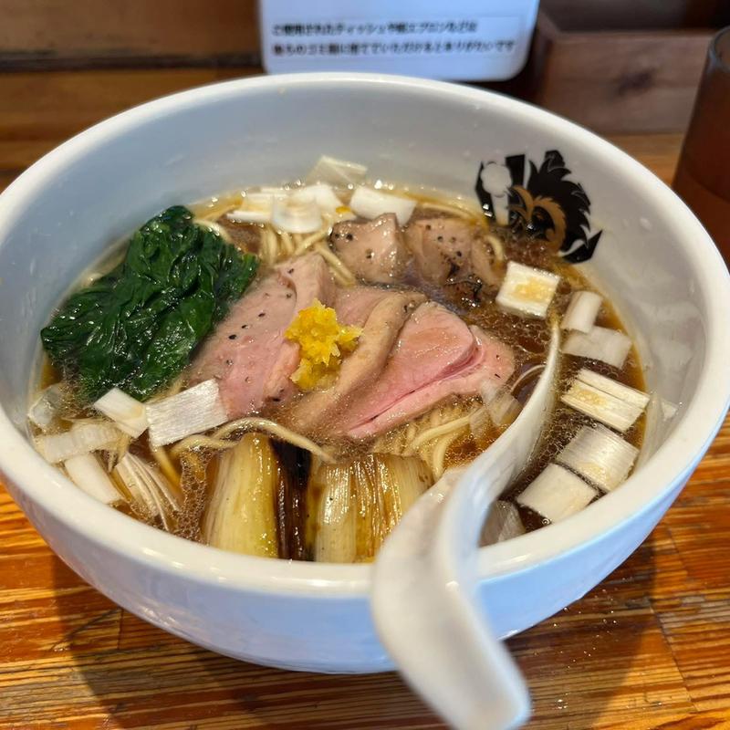 鴨中華そば(中華そば 満鶏軒)