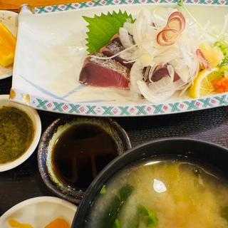 かつおのタタキ定食