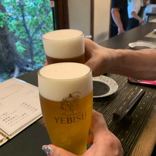ヱビス生ビール(酒・肴 おまた)