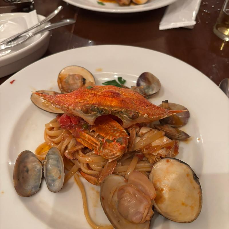 スパゲッティペスカトーレ(DELIZIOSO FIRENZE)