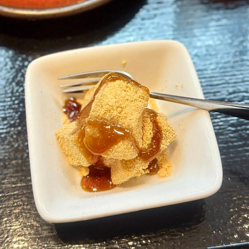 旬の尾道満喫コース　わらび餅(天咲)