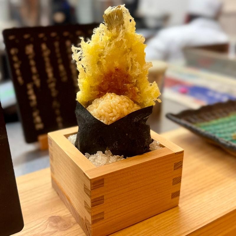 旬の尾道満喫コース　キス天むす(天咲)