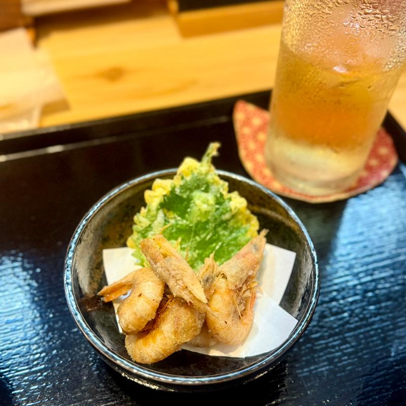 旬の尾道満喫コース　川海老の唐揚げ(天咲)