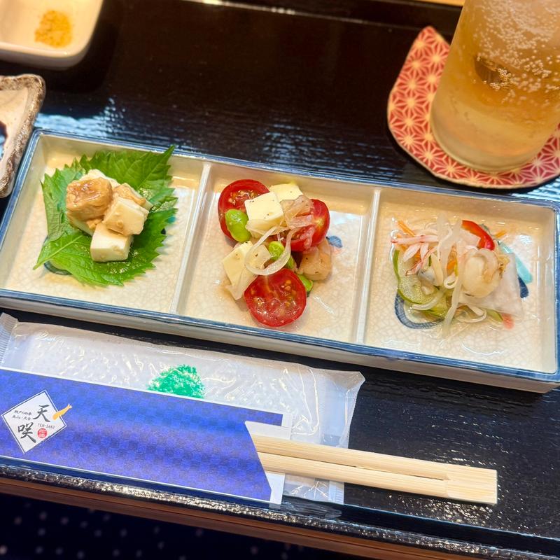 旬の尾道満喫コース　前菜(天咲)