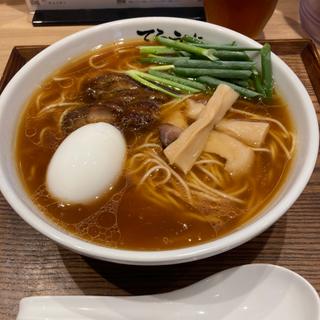 濃口醤油細麺中華そば