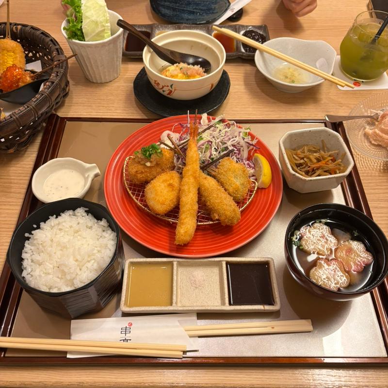 特撰串揚げ御膳(串亭 ルミネ池袋)