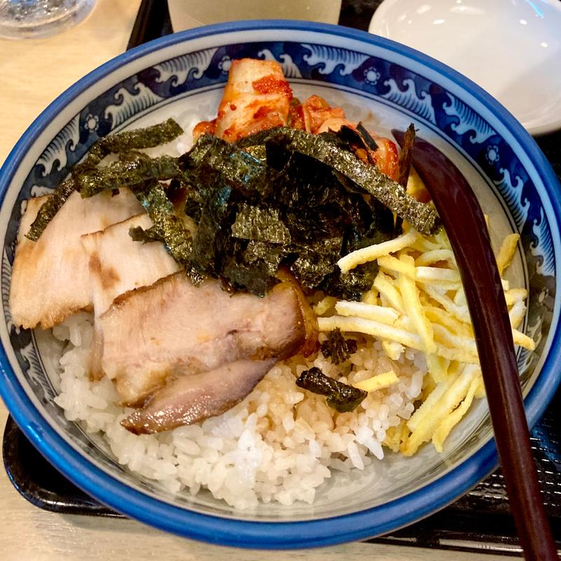 チャーシュー丼(にんにくらーめん天洋 大池橋店)