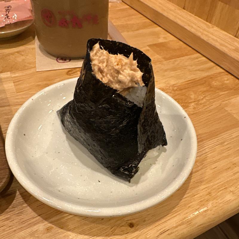 おむすび(和風ツナマヨネーズ)(コメダ和喫茶おかげ庵+米屋の太郎 新宿センタービル店)