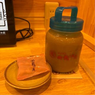 ほうじ茶シェーク(コメダ和喫茶おかげ庵+米屋の太郎 新宿センタービル店)