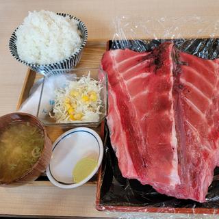 生本マグロ中落ち定食(魚河岸食堂わがや)