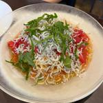 シラスとフレッシュトマトの冷製