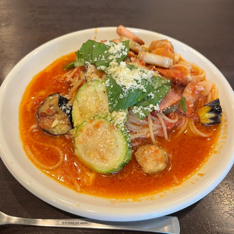 ナスとズッキーニのアラビアータ(ビストロ グルナッシュ （B'stro Grenache）)