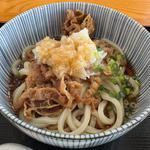 鬼おろし肉冷ぶっかけうどん