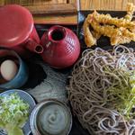 ゲソ天ざるそば 特盛