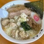 塩ワンタンメン(青竹手打ちラーメン麺や大山)