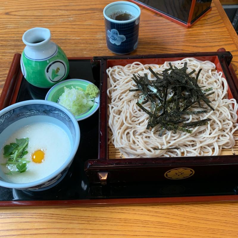 冷やしとろろそば(中村庵)