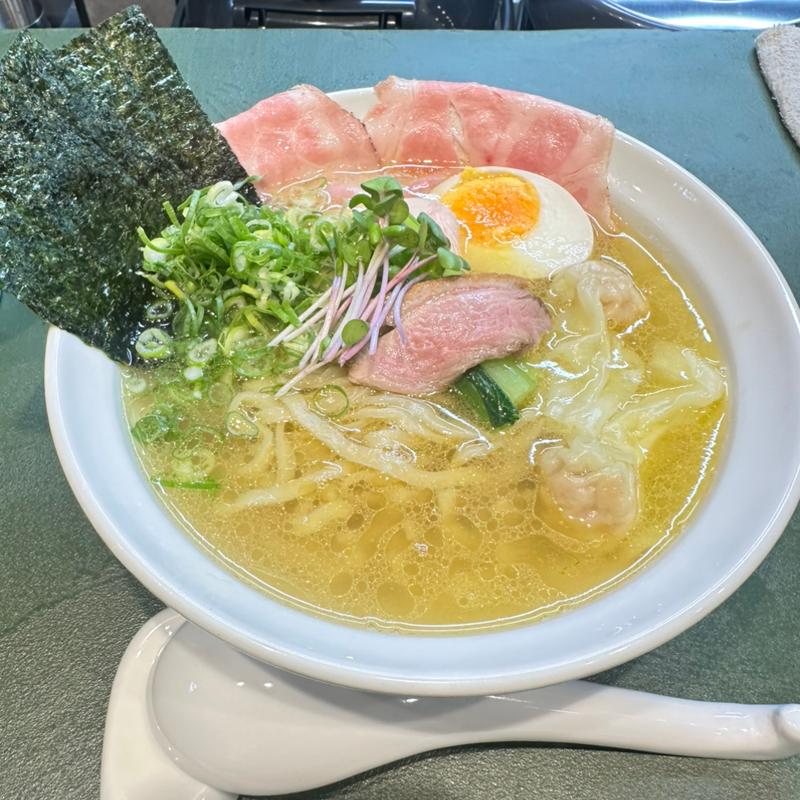 飛騨地鶏と蛤の貝塩(中華そば とり木瓜)