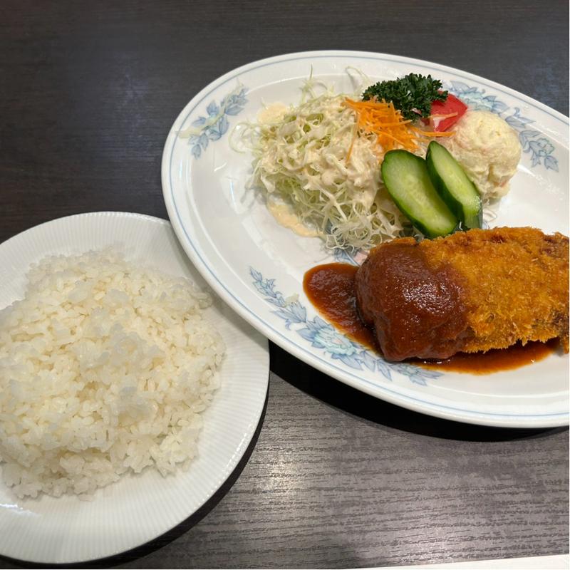 松坂牛ビフカツ　ライス付き(松阪まるよし 鎌田本店)