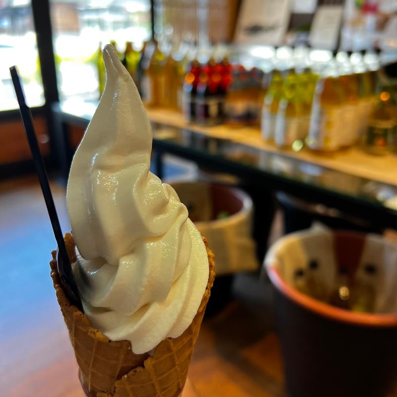 お酢蜜ソフト(とば屋 酒井店)