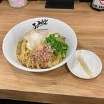 辛味大根の冷やし和えそば 〆ご飯付き