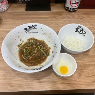 辛味大根の冷やし和えそば 〆ご飯付き