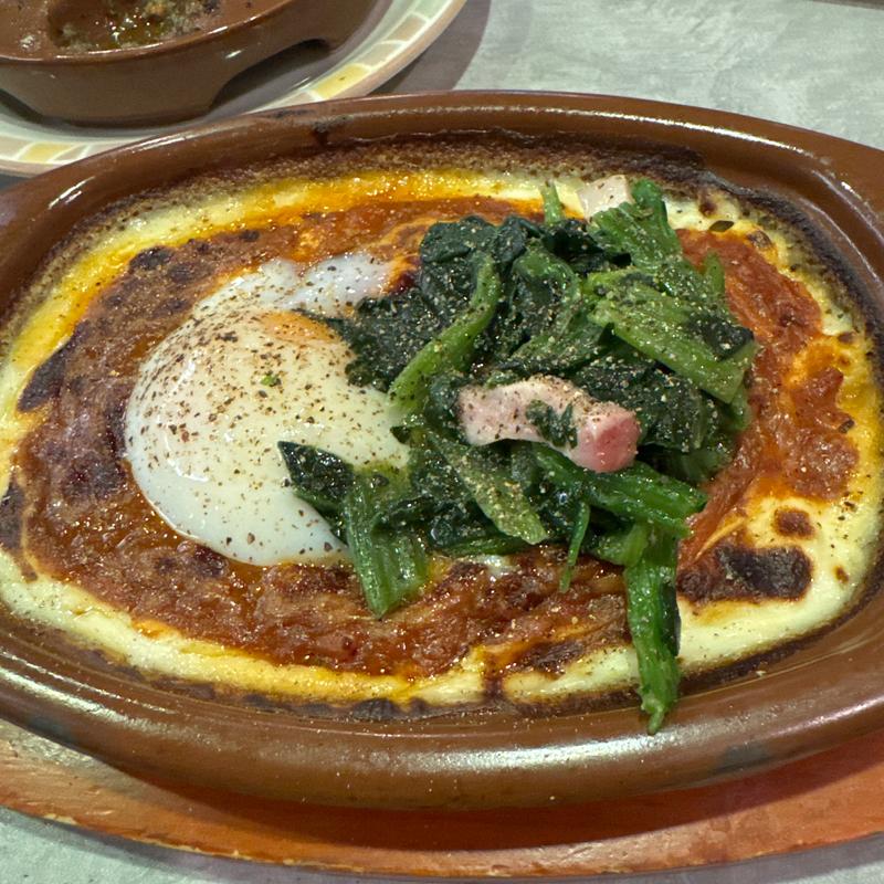 半熟卵のミラノ風ドリア(サイゼリヤ 新座栗原店)