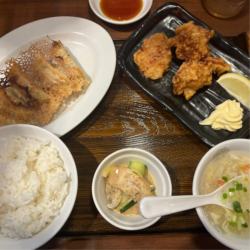 手包餃子セット　肉餃子(東京餃子軒 船橋店)