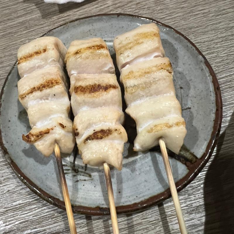 ささみ串(炭火焼鳥ハチイチ)