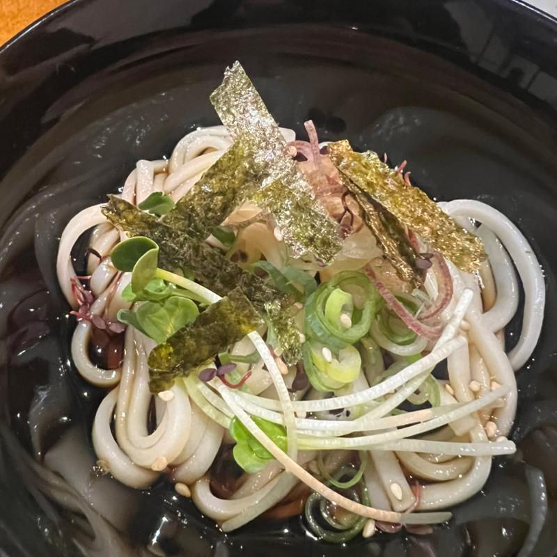 ひやむぎ(炭火焼鳥ハチイチ)