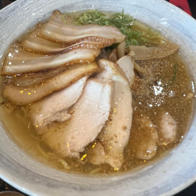塩清湯ダブルチャーシューラーメン(麺屋 Kichi)