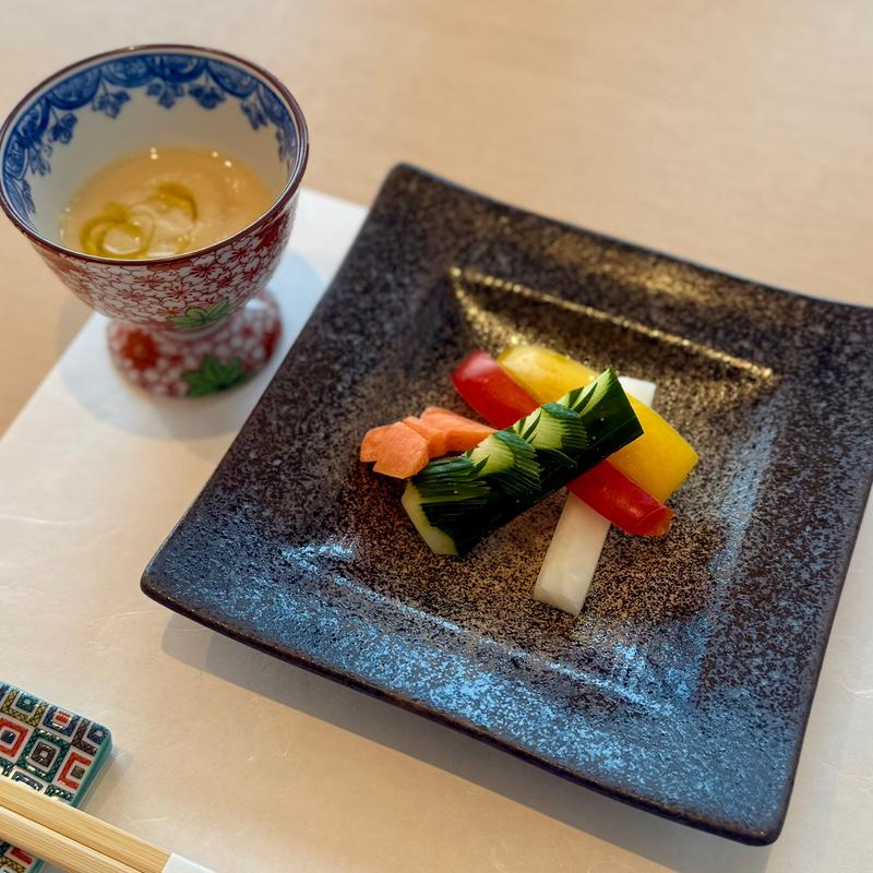 弥山　前菜　バーニャカウダ(宮島鮨 まいもん)