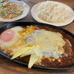 チーズハンバーグ
