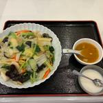海鮮あんかけ焼きそば