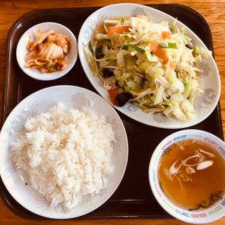 野菜炒め定食