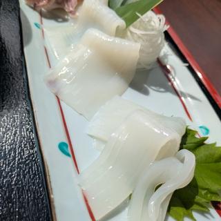 イカの刺身定食(漁師飯 番屋)
