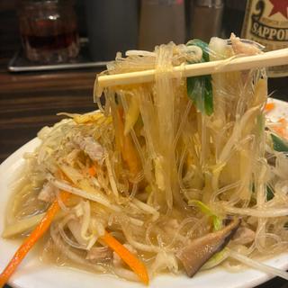 野菜春雨炒め