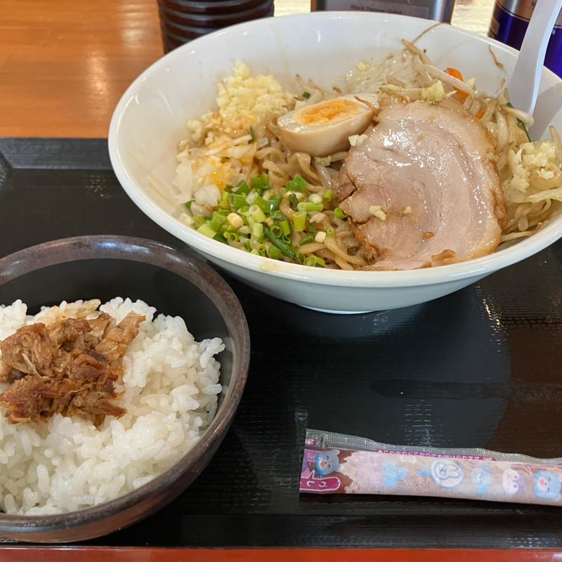 オリーブオイルまぜそば(食い処こなや )