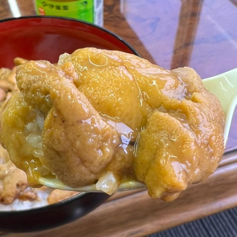 キタムラサキ雲丹丼(厚田漁港 マルタク水産)