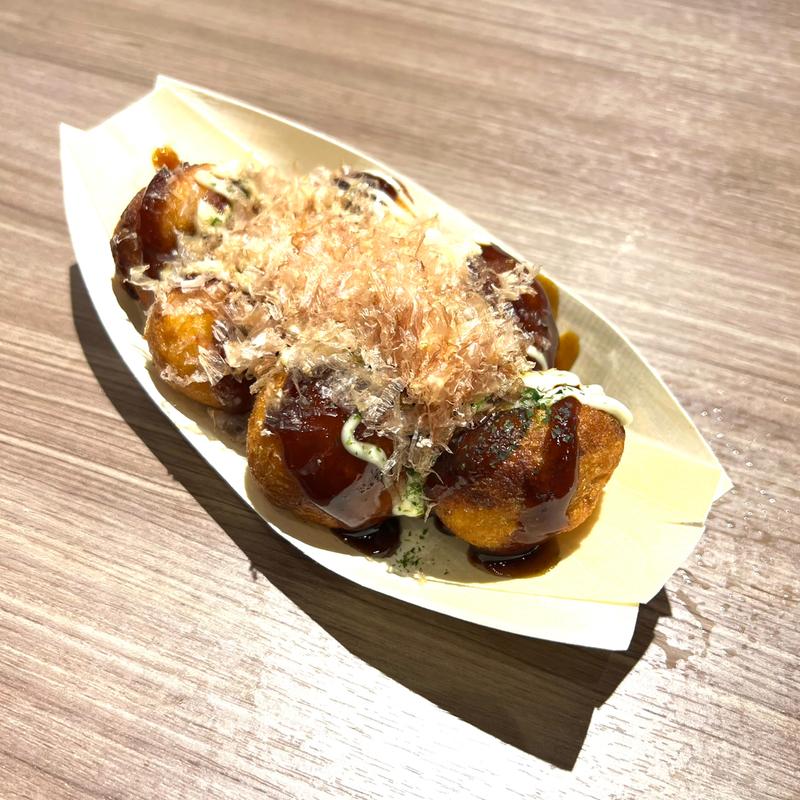 ソース揚げたこ焼き(スーパーダイニング「リラッサ」（東京ドームホテル）)