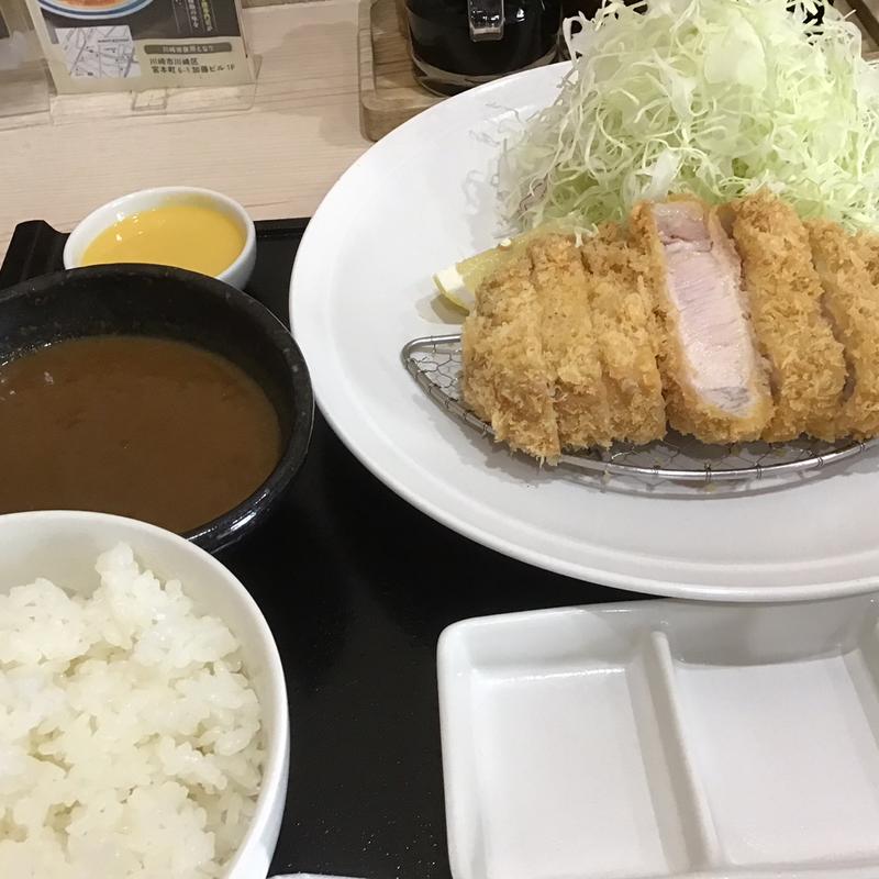 三元豚リブロース➕カレールウ(とんかつロク 京急川崎店)