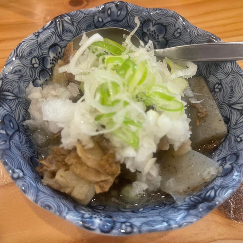 牛すじポン酢(ひとくち餃子の頂新潟弁天店)