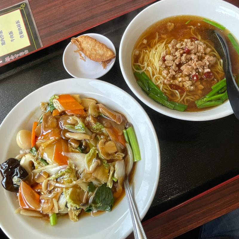 ラーメンセット(台湾料理 昇龍)