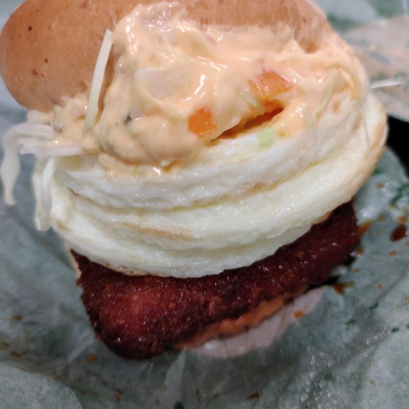 トリプル和風チキンカツバーガー たまごたっぷりタルタル(ケンタッキーフライドチキン恵比寿駅前店)